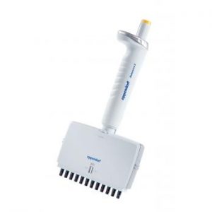 Reference 2 Pipette, Multichannel, 12 Channel, 30-300μL, Orange (Eppendorf)