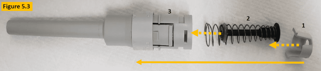 Fig 5.3, disassembled lower part