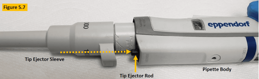 Fig 5.7, reinstalling ejector